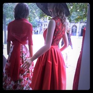 Sonia Peña Red Dress